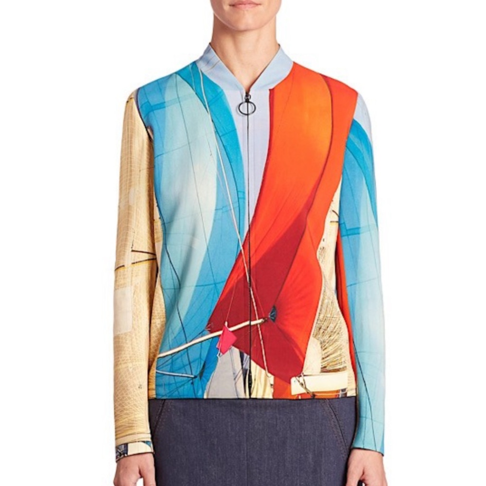 This Akris Punto bomber jacket. US 6 (Small)